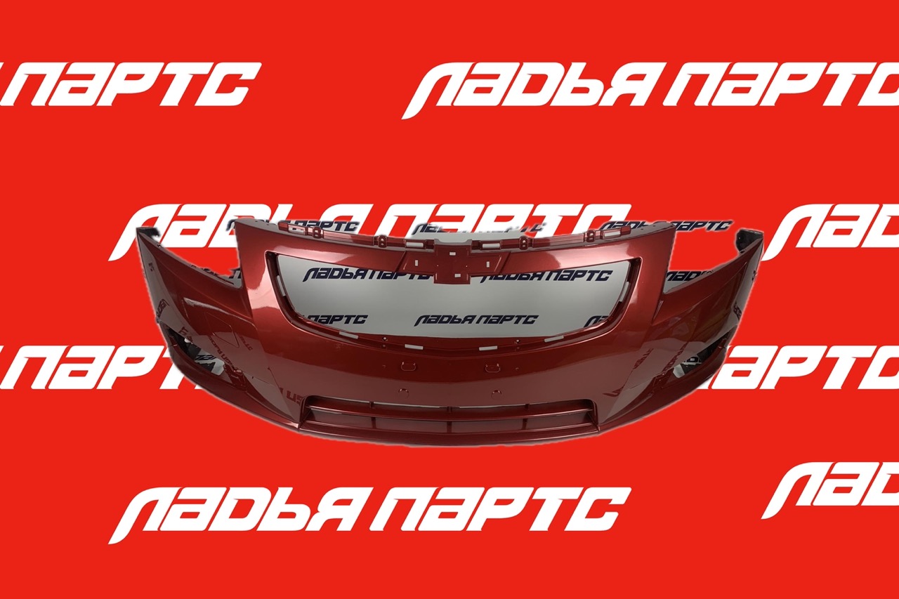 Бампер Chevrolet CRUZE (09-12) передний Velvet Red GCS
